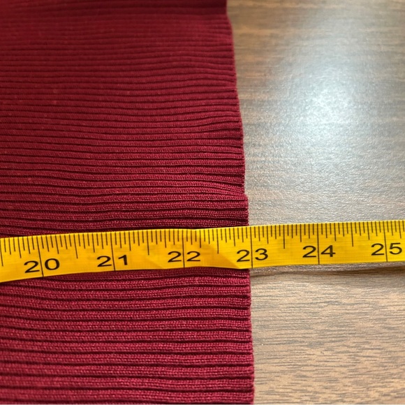 Eclipse Burgundy Turtleneck Sweater NWT M - Picture 7 of 9